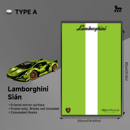 Display-Rahmen für Lamborghini Sián
