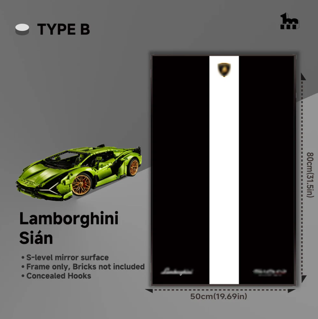 Display-Rahmen für Lamborghini Sián