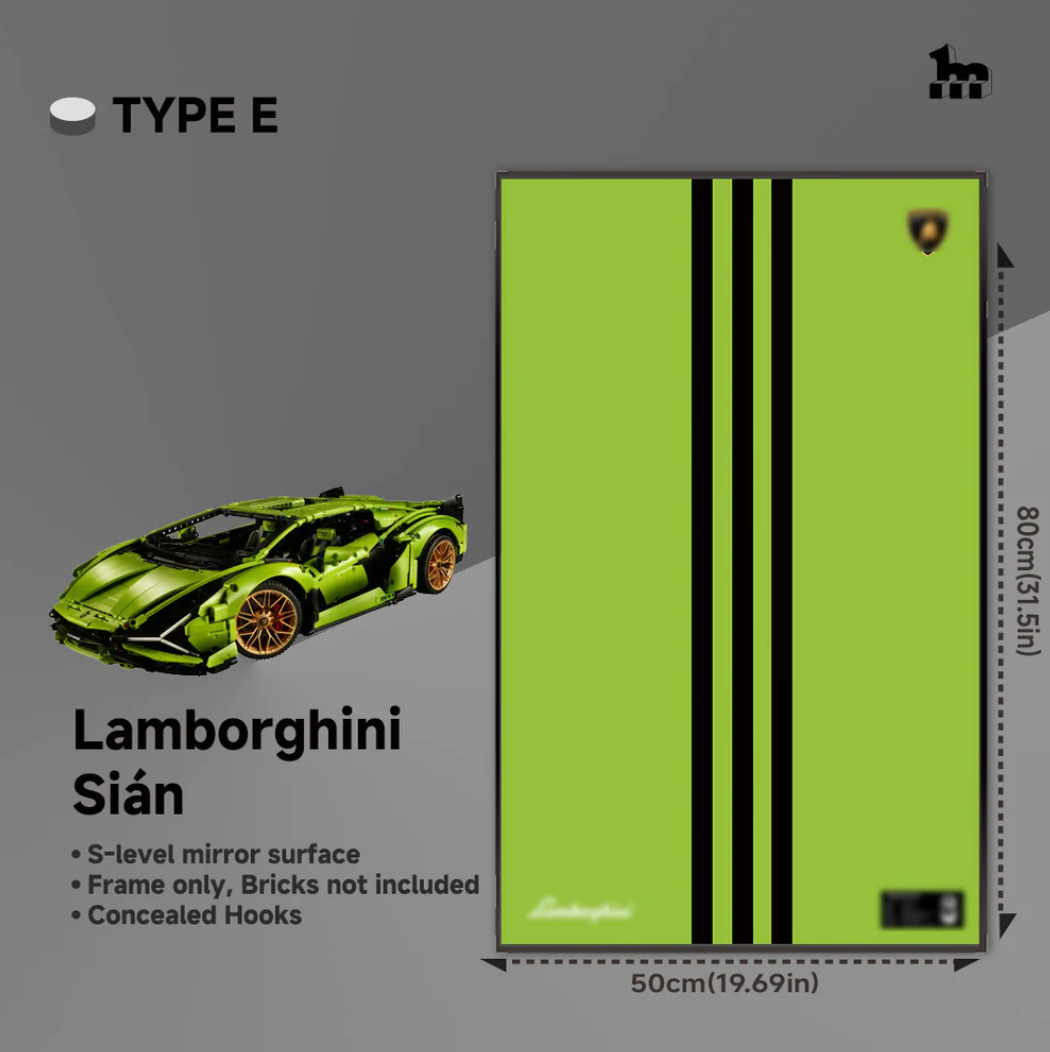 Display-Rahmen für Lamborghini Sián