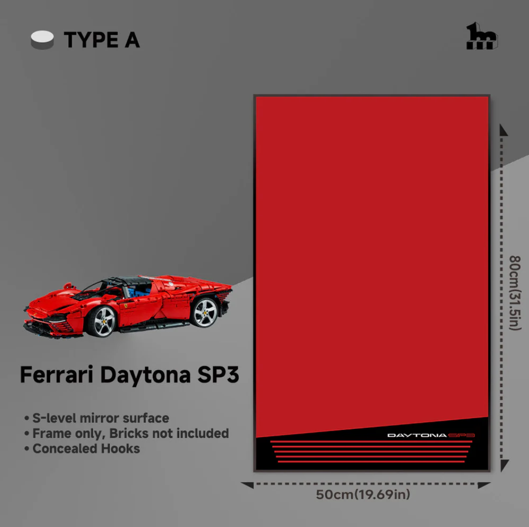 Display frame Ferrari Daytona SP3