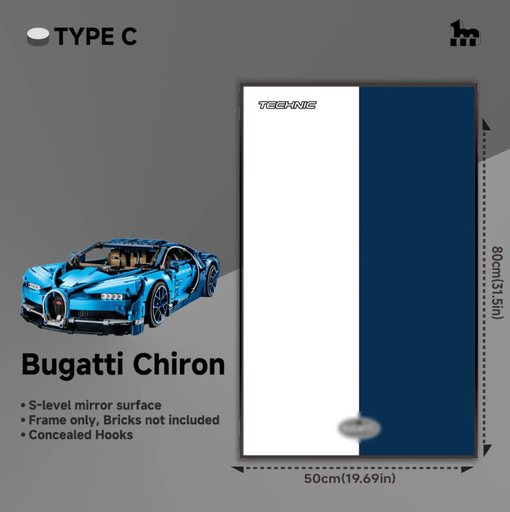 Display-Rahmen Bugatti Chiron