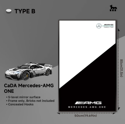 Display-Rahmen CaDA Mercedes-AMG ONE