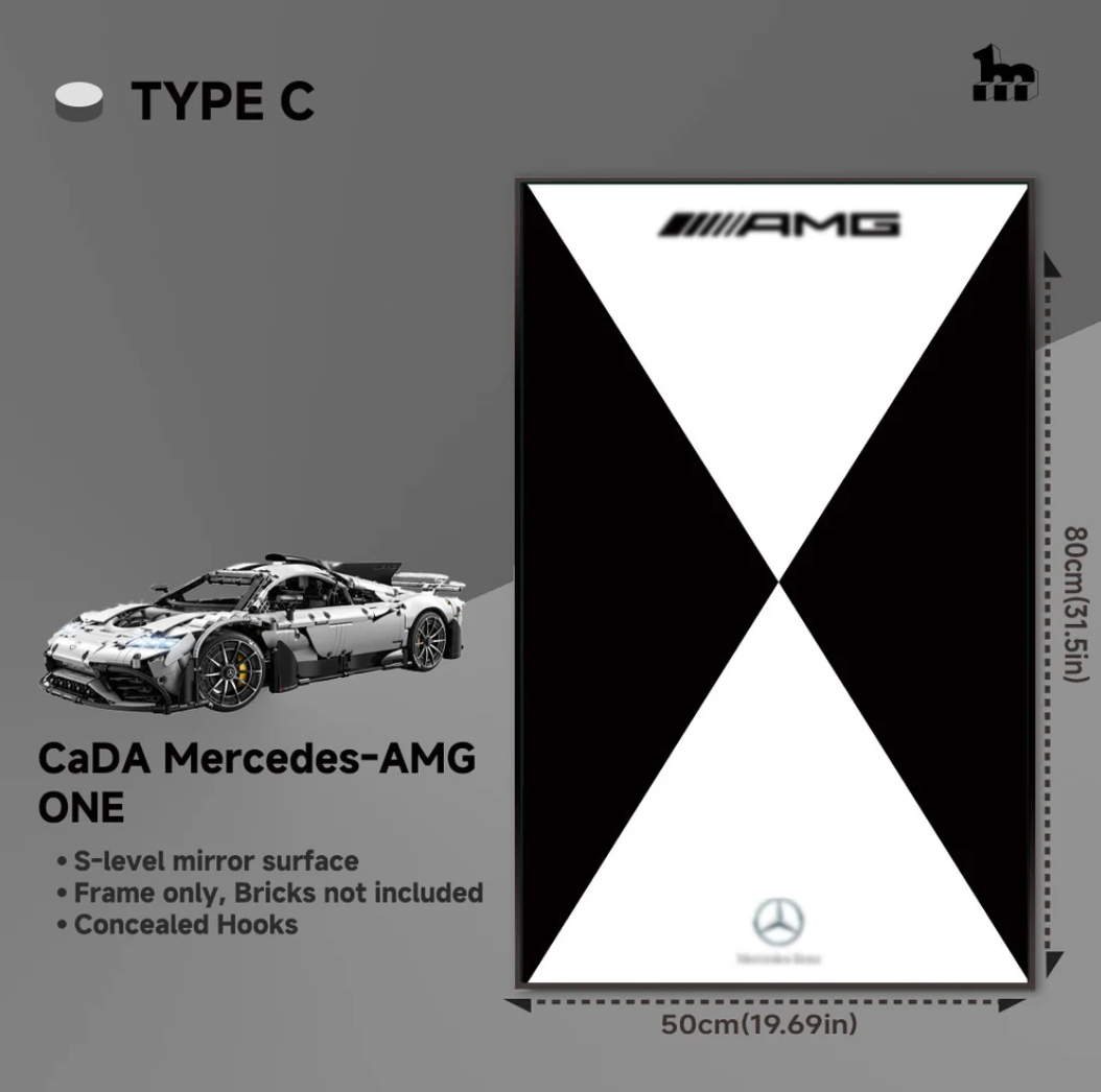 Display-Rahmen CaDA Mercedes-AMG ONE