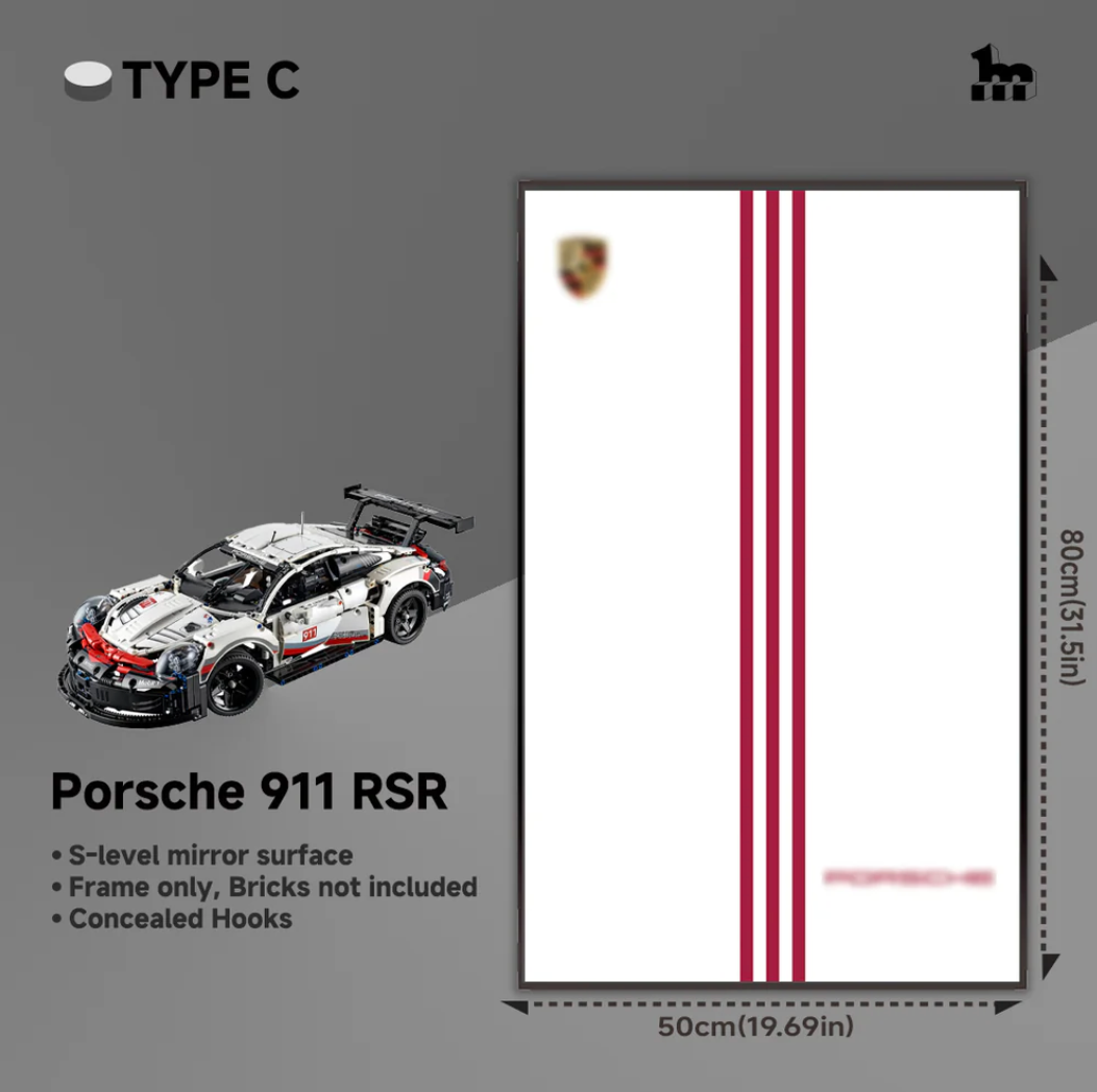 Display-Rahmen Porsche 911 RSR