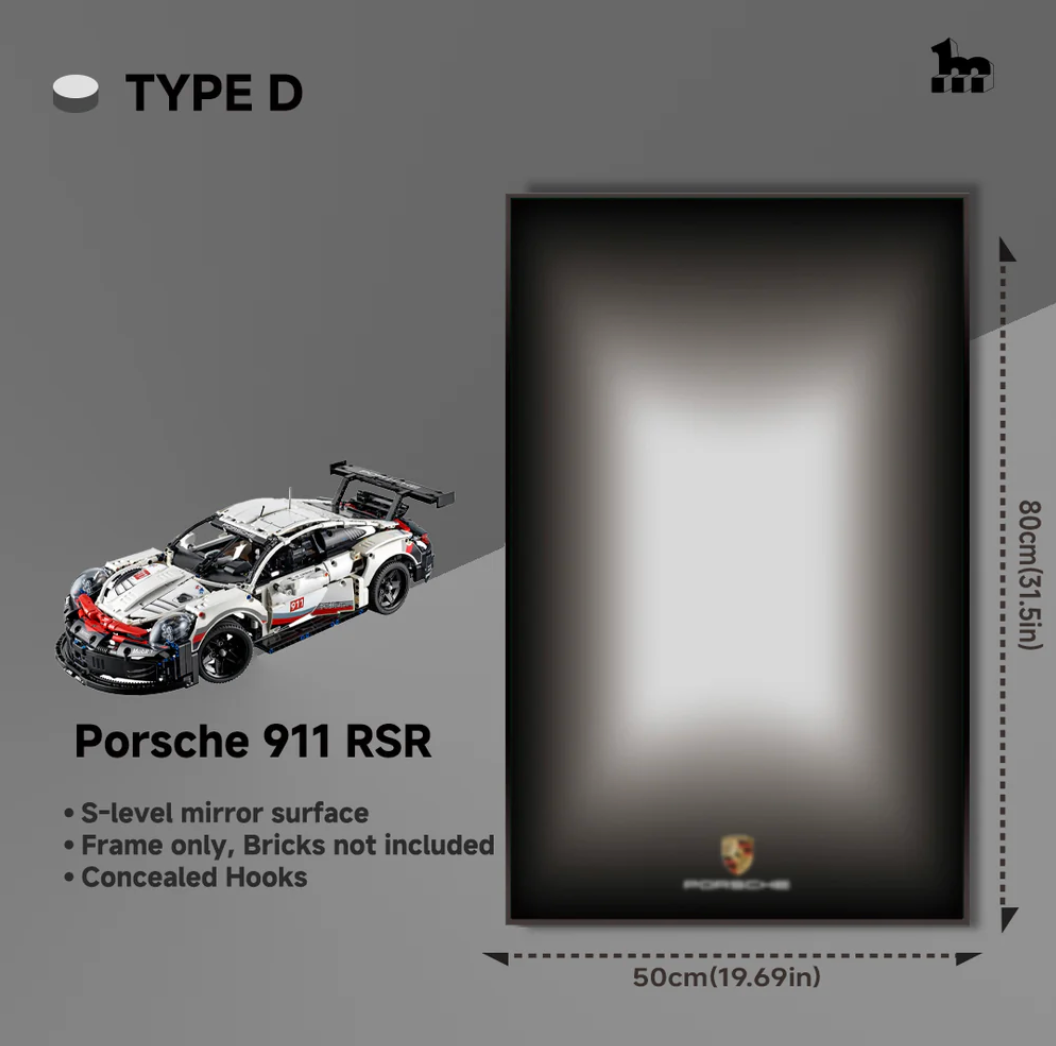 Display-Rahmen Porsche 911 RSR