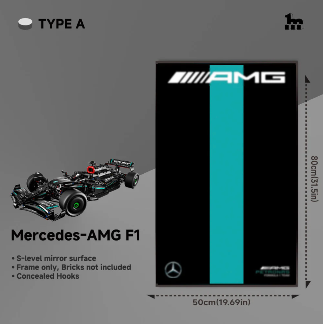 Display-Rahmen Mercedes AMG F1
