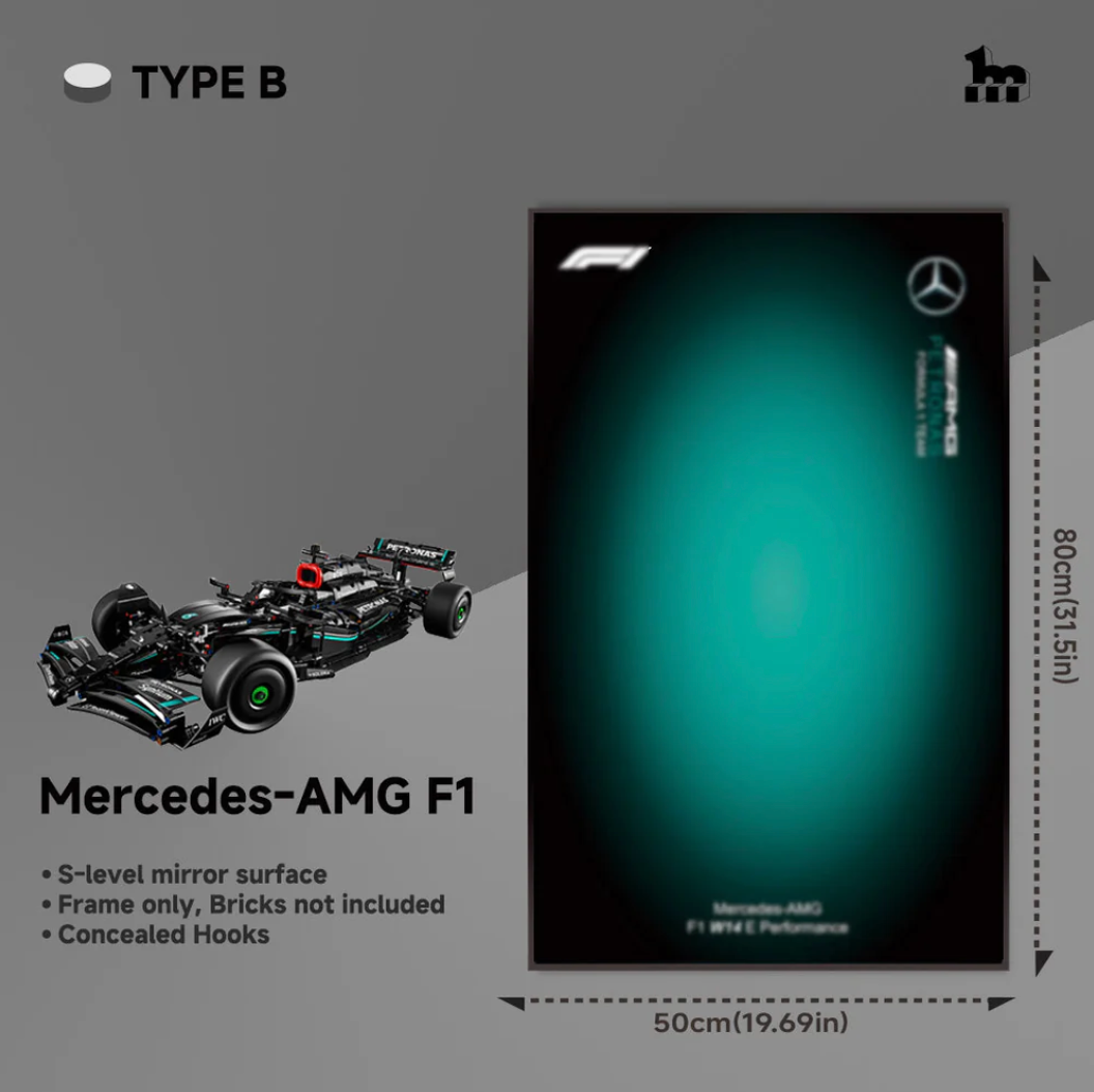 Display-Rahmen Mercedes AMG F1