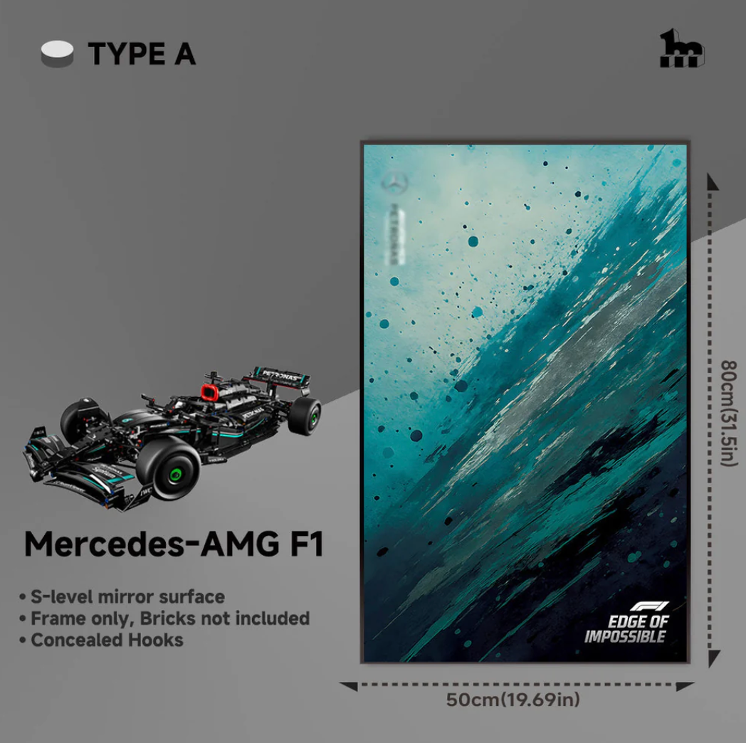 Display-Rahmen Mercedes AMG F1