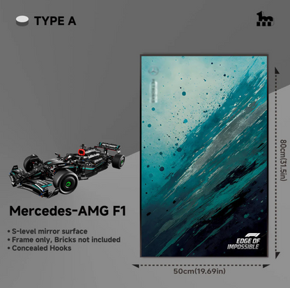 Display-Rahmen Mercedes AMG F1