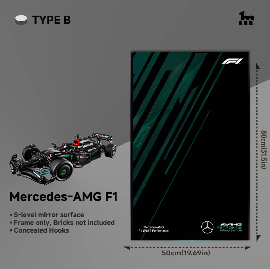 Display-Rahmen Mercedes AMG F1