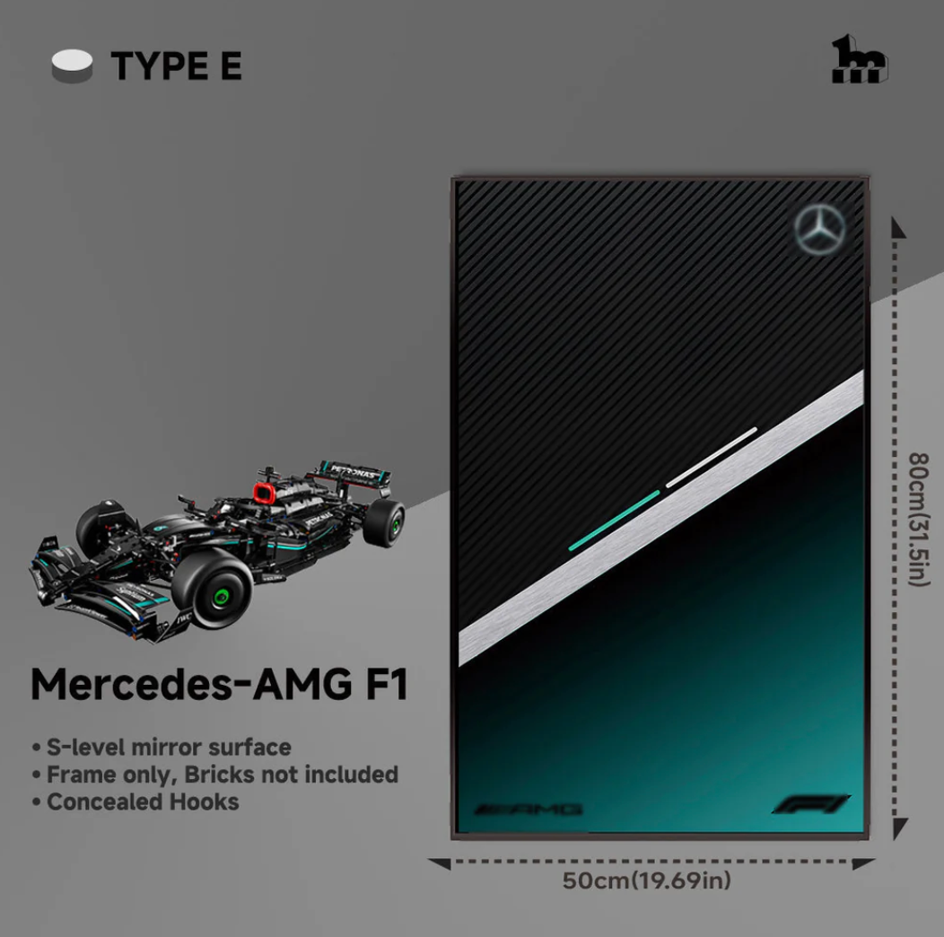 Display-Rahmen Mercedes AMG F1