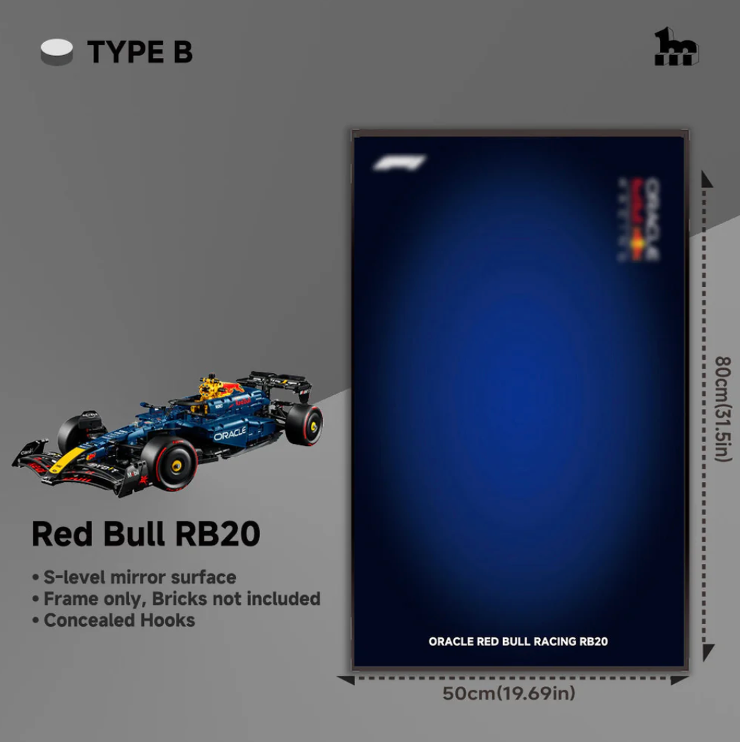 Display-Rahmen Red Bull RB20 F1