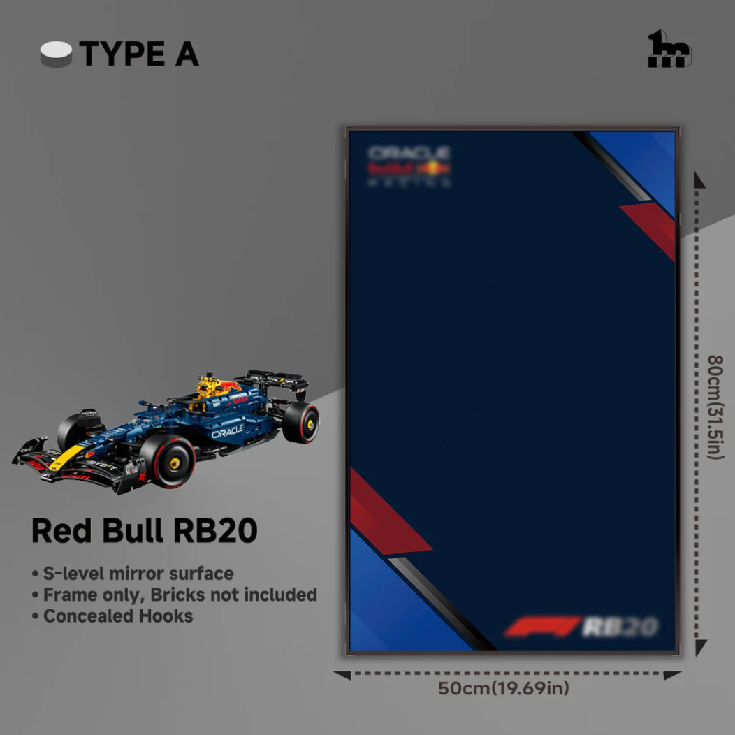 Display-Rahmen Red Bull RB20 F1