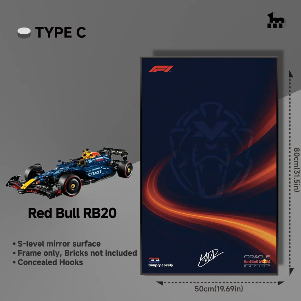 Display-Rahmen Red Bull RB20 F1