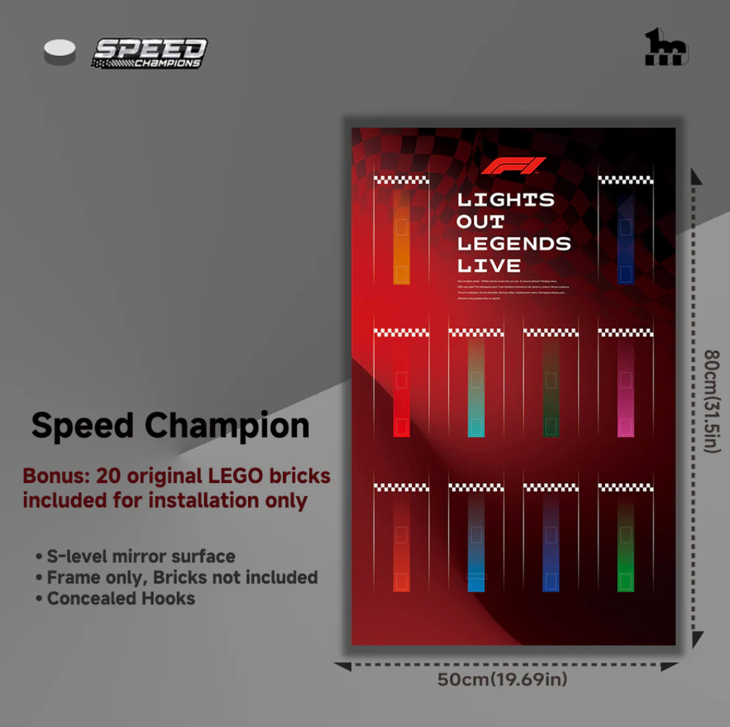 Display-Rahmen Speed Champions F1 Series
