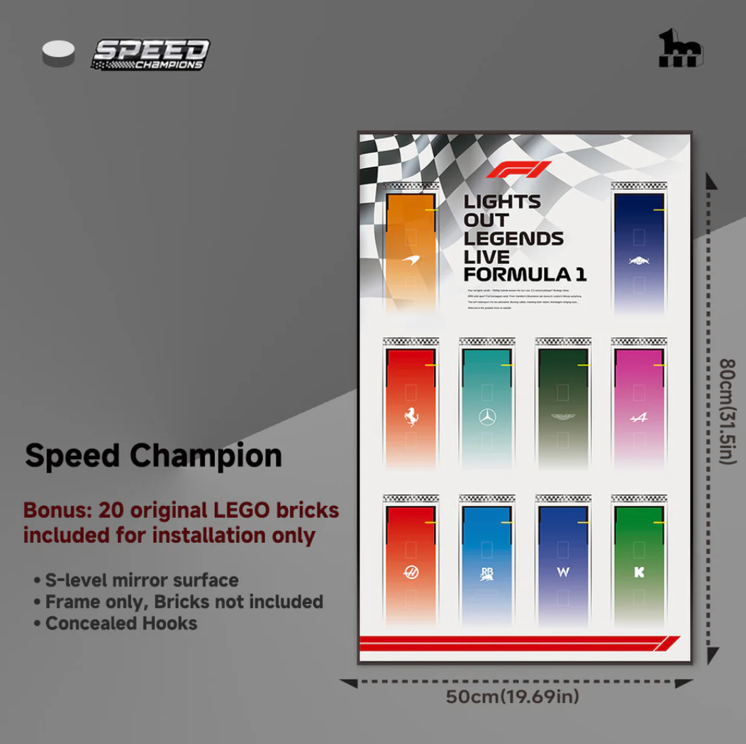 Display-Rahmen Speed Champions F1 Series
