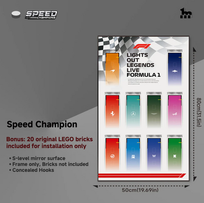 Display-Rahmen Speed Champions F1 Series