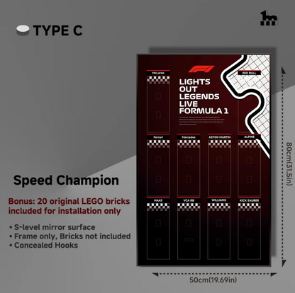 Display-Rahmen Speed Champions F1 Series