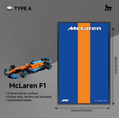 Display-Rahmen McLaren F1