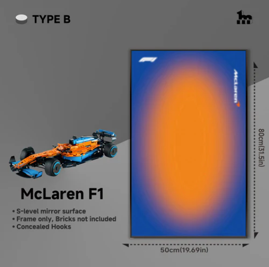 Display-Rahmen McLaren F1