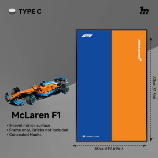 Display-Rahmen McLaren F1