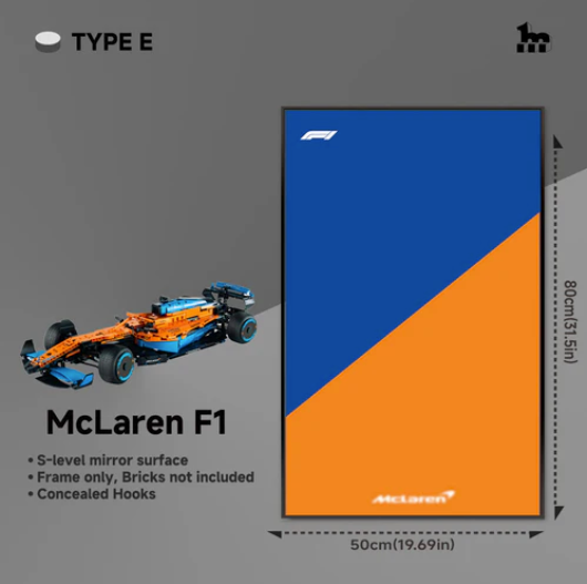 Display-Rahmen McLaren F1