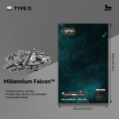 Display-Rahmen Millenium Falcon