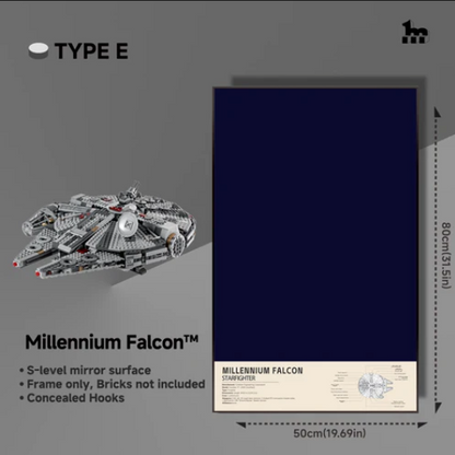 Display-Rahmen Millenium Falcon