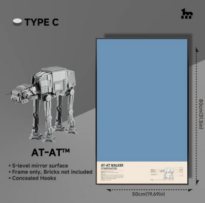 Display frame AT-AT