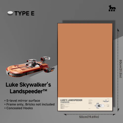 Display-Rahmen Luke Skywalker’s Landspeeder™