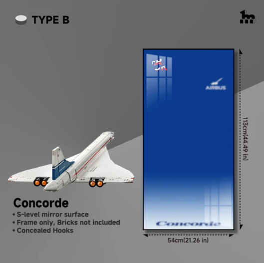 Display-Rahmen Concorde