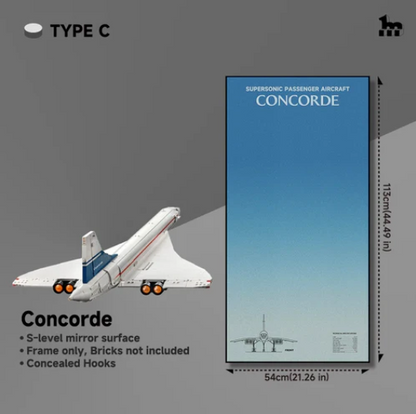 Display-Rahmen Concorde