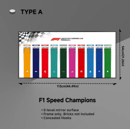 Display frame Speed ​​Champions F1 Cars Plus