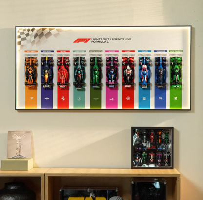 Display frame Speed ​​Champions F1 Cars Plus