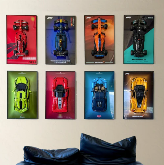 Display-Rahmen McLaren F1