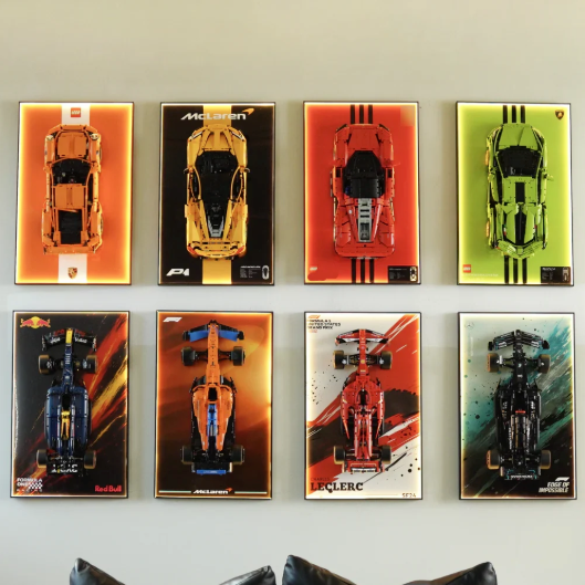 Display-Rahmen McLaren F1