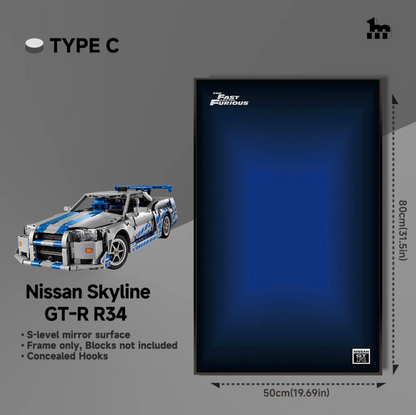 Display-Rahmen für Nissan Skyline GT-R (R34)